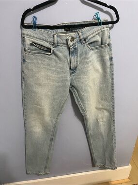 Lee Light Blue Slim Straight Men's Jeans